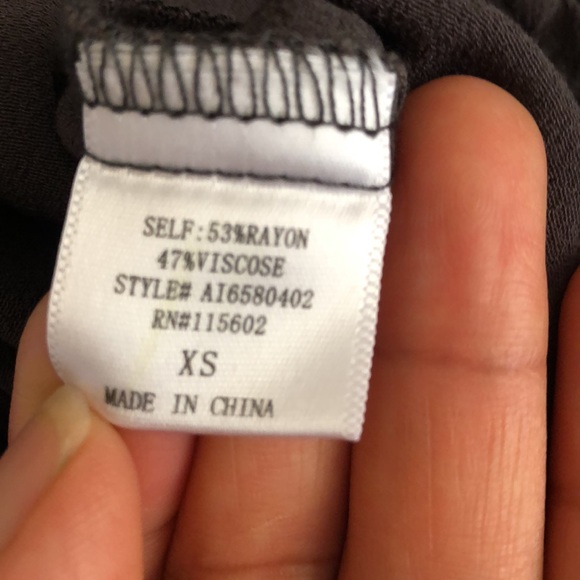 ASTR Gray High and Low Dress Size XS - Picture 9 of 9